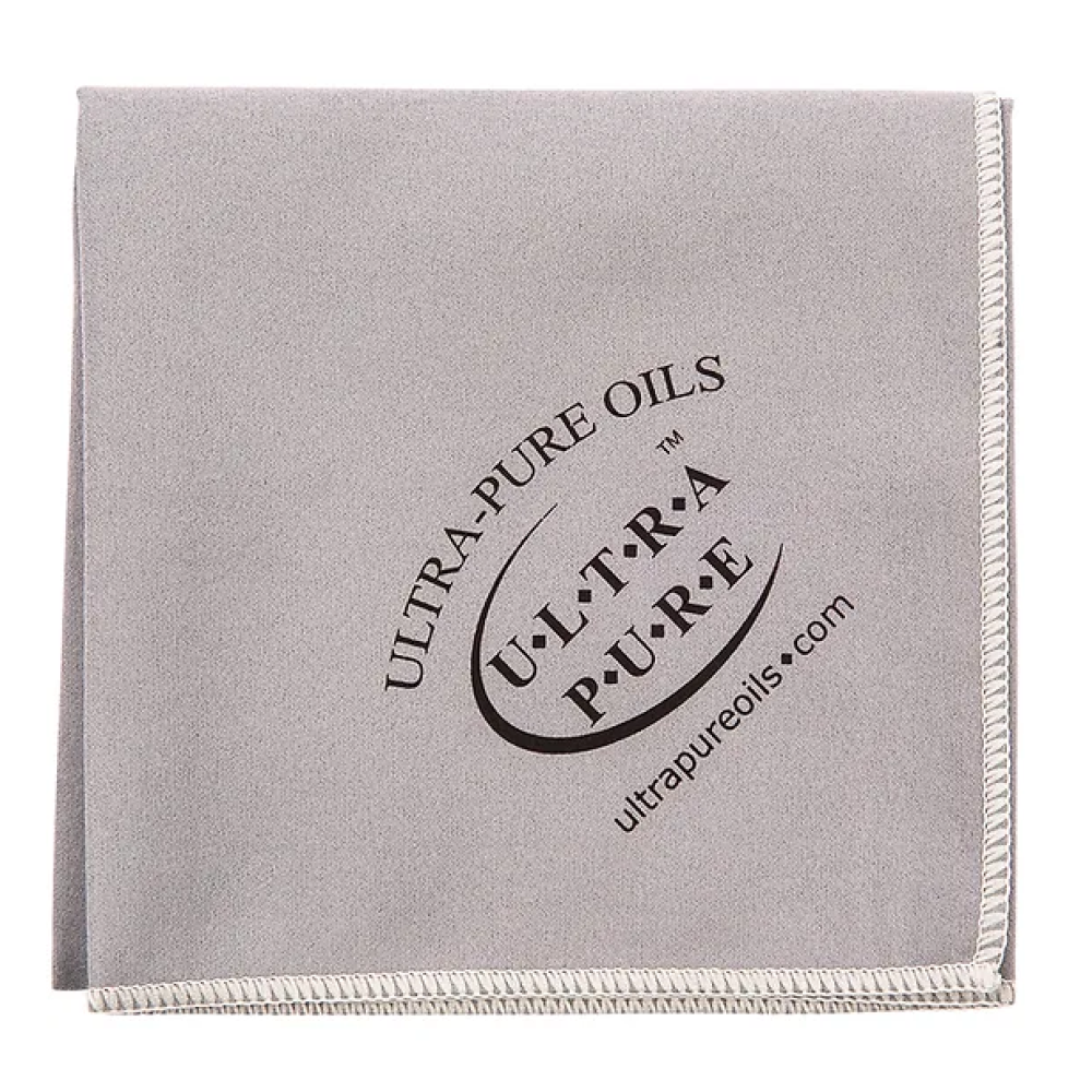 Ultra-Pure Extra-Large Microfiber Polishing Cloth (Blue / Grey)