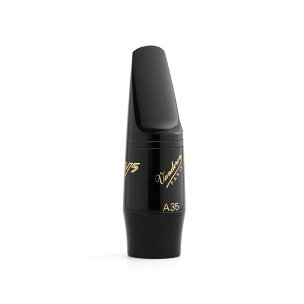 Vandoren Alto Sax Mouthpiece V5 Jazz Black Ebonite SM415 A35