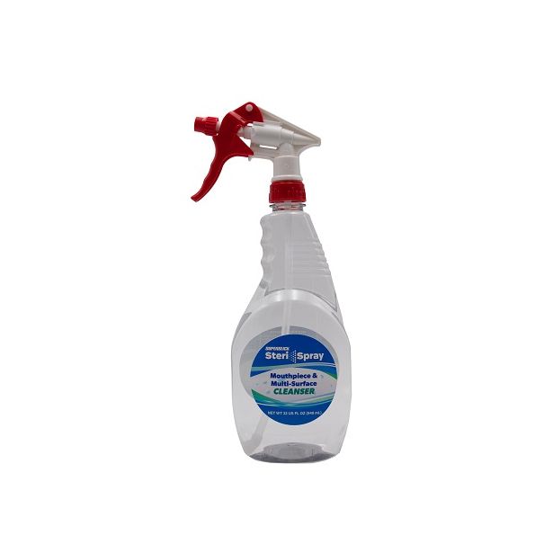 Superslick Steri-spray Mouthpiece and Multi-surface Cleanser Sprayer 32oz (0.95l)