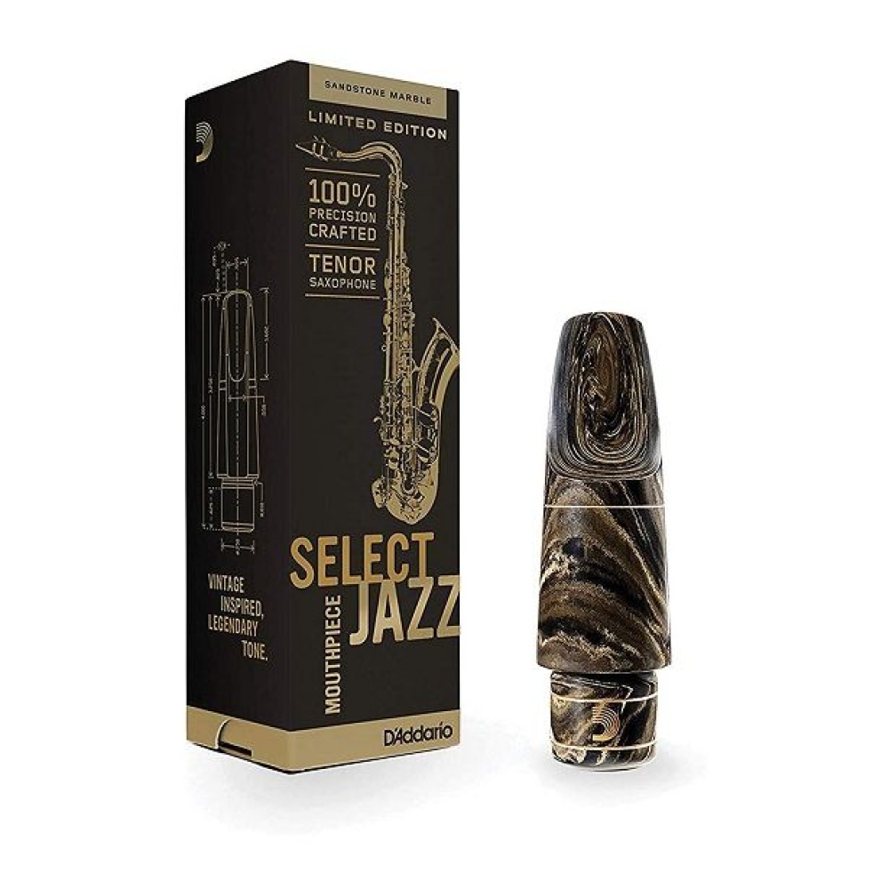 D'Addario Tenor Saxophone Mouthpiece Select Jazz Sandstone Marble