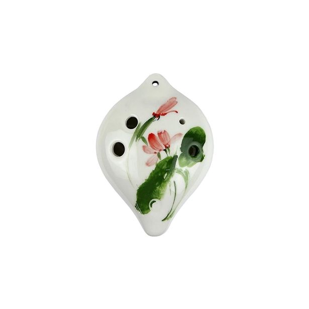 TNG Ocarina 6 Holes Soprano C (Flower) T06B011C