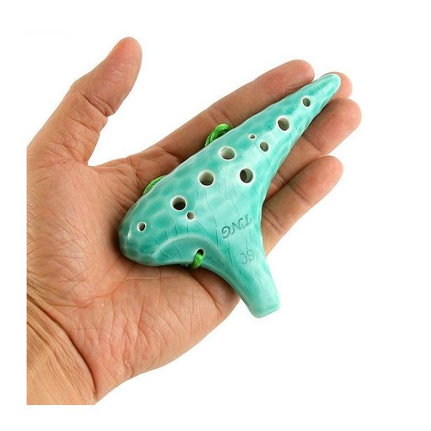 TNG Ocarina 12 Holes Soprano C (Ripple) TNGD011C