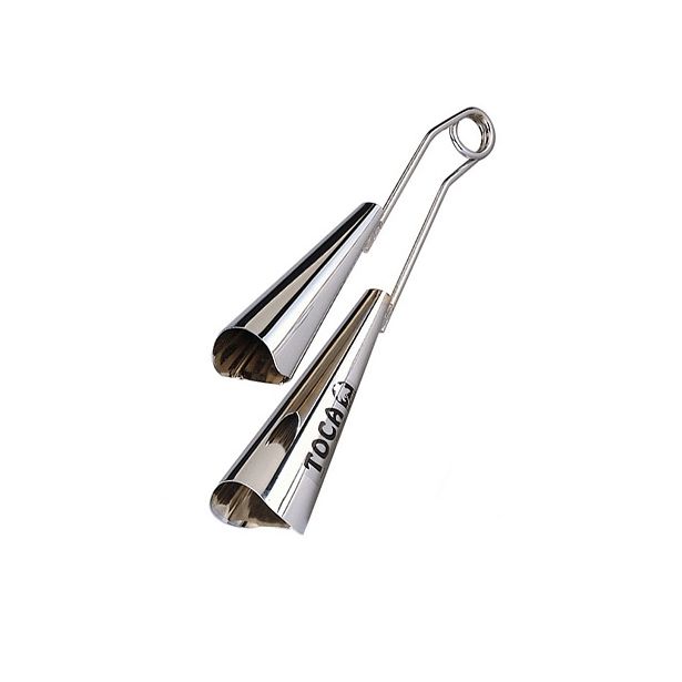 Toca Agogo Bell, Hand Held, String Style Chrome 4330T