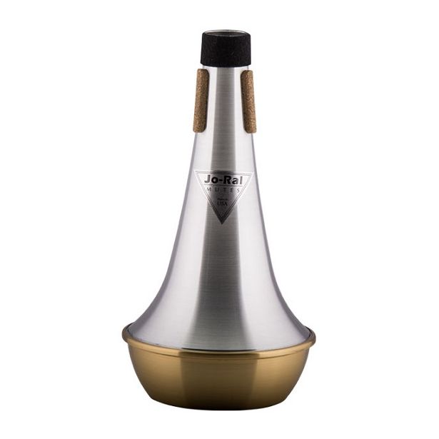 Jo-Ral Bass Trombone Straight Mute - Brass Bottom TRB4B