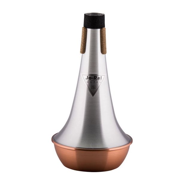 Jo-Ral Bass Trombone Straight Mute - Copper Bottom TRB4C