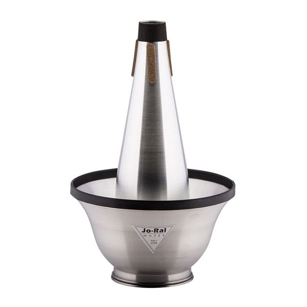 Jo-Ral Bass Trombone Adjustable Cup Mute - Aluminium TRBB7