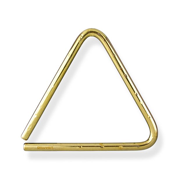 Grover Bronze Hammered Lite Symphonic Triangle TR-BHL-7