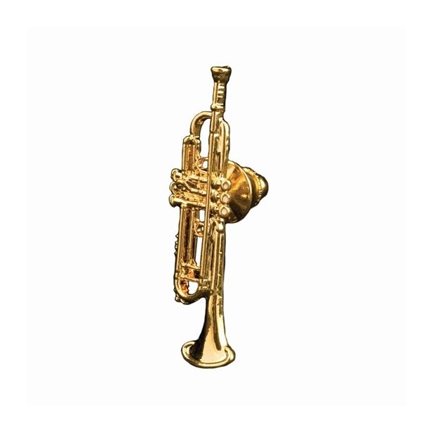 Trumpet Gold Pin FPP545G