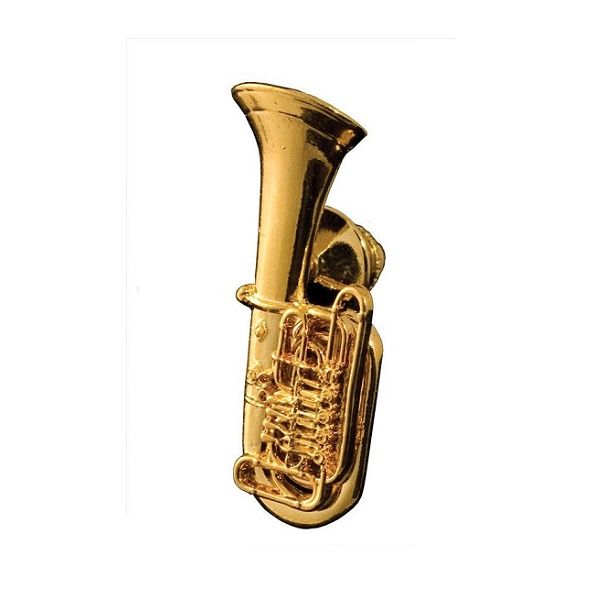 Tuba Gold Pin FPP573G
