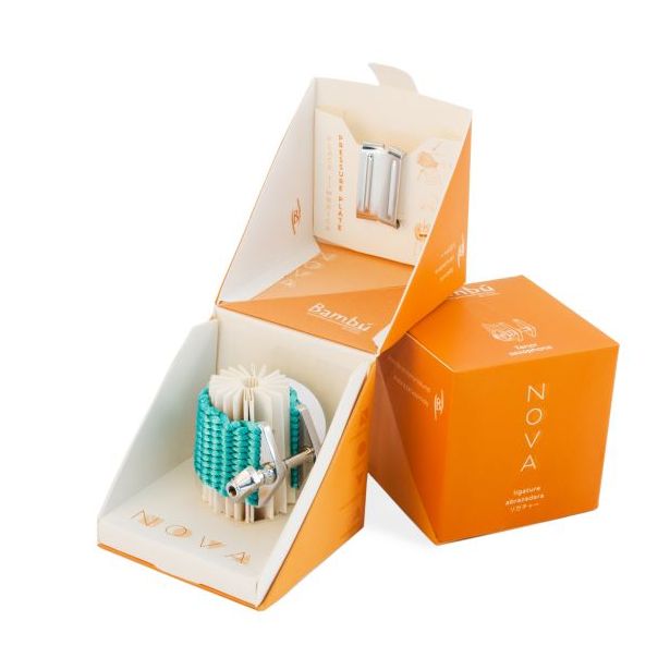 Bambu Tenor Sax Ligature NOVA Turquoise NT03