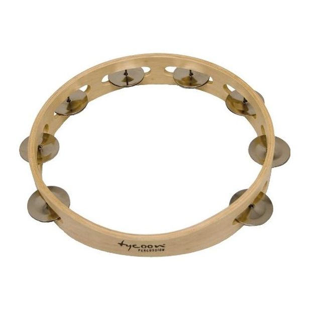 Tycoon Wooden Tambourine TBW